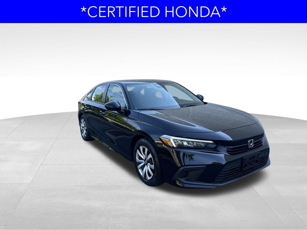 Certified 2024 Honda Civic LX Sedan