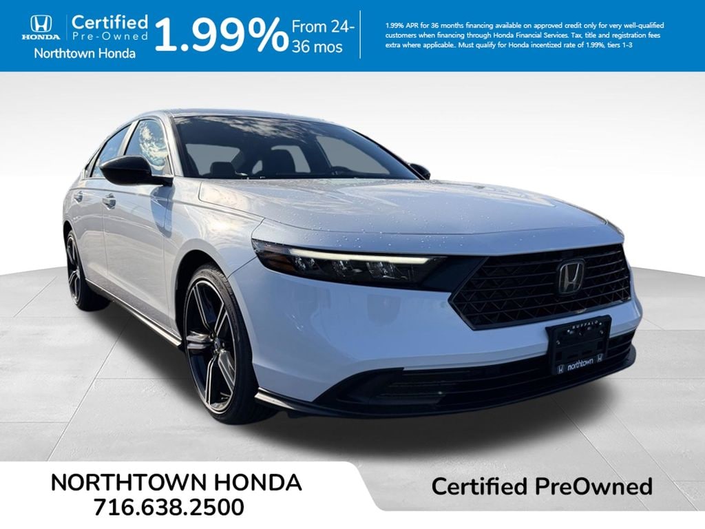 Certified 2025 Honda Accord Hybrid Sport Sedan