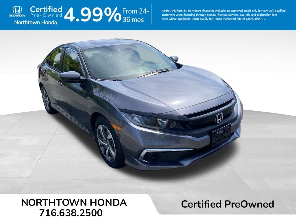 Certified 2020 Honda Civic LX Sedan