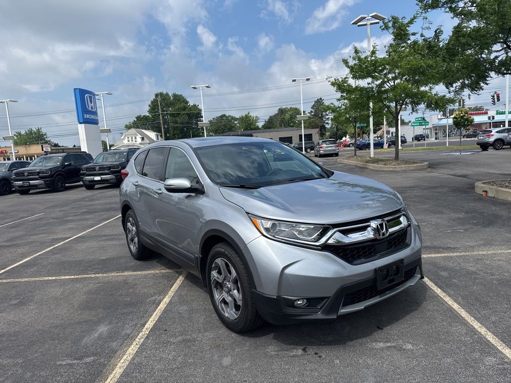 Certified 2019 Honda CR-V EX with VIN 7FARW1H56KE033718 for sale in Amherst, NY