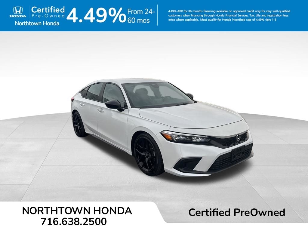 Certified 2023 Honda Civic Sport Hatchback