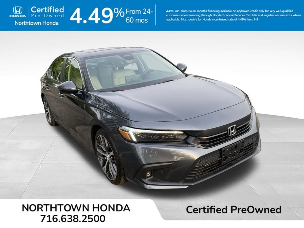 Certified 2024 Honda Civic Touring Sedan
