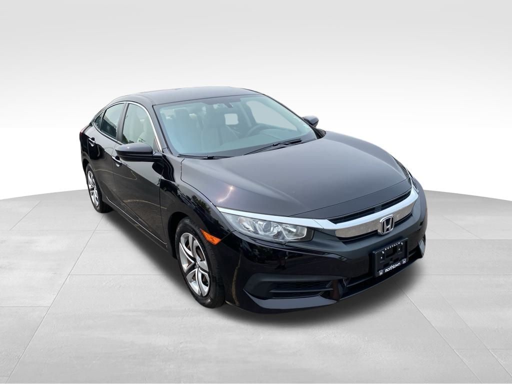 Certified 2018 Honda Civic LX with VIN 19XFC2F54JE204079 for sale in Amherst, NY