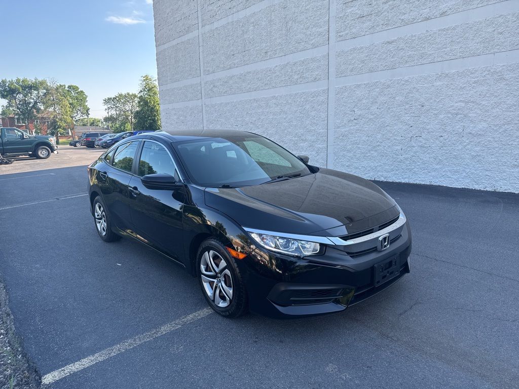 Certified 2017 Honda Civic LX with VIN 19XFC2F59HE231448 for sale in Amherst, NY