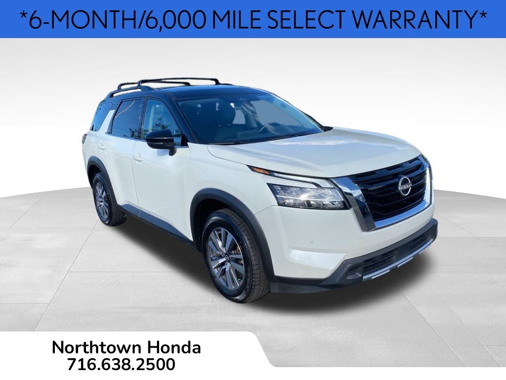 Used 2023 Nissan Pathfinder SL with VIN 5N1DR3CC1PC210206 for sale in Amherst, NY