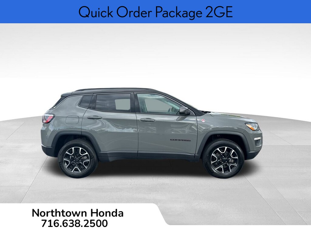 Used 2021 Jeep Compass Trailhawk with VIN 3C4NJDDB2MT519940 for sale in Amherst, NY