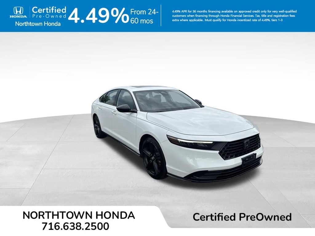 Certified 2024 Honda Accord Hybrid Sport-L Sedan