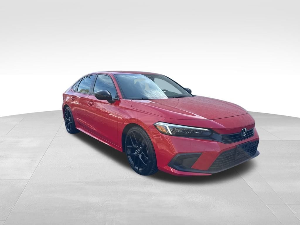 Certified 2022 Honda Civic Sport with VIN 2HGFE2F54NH585003 for sale in Amherst, NY