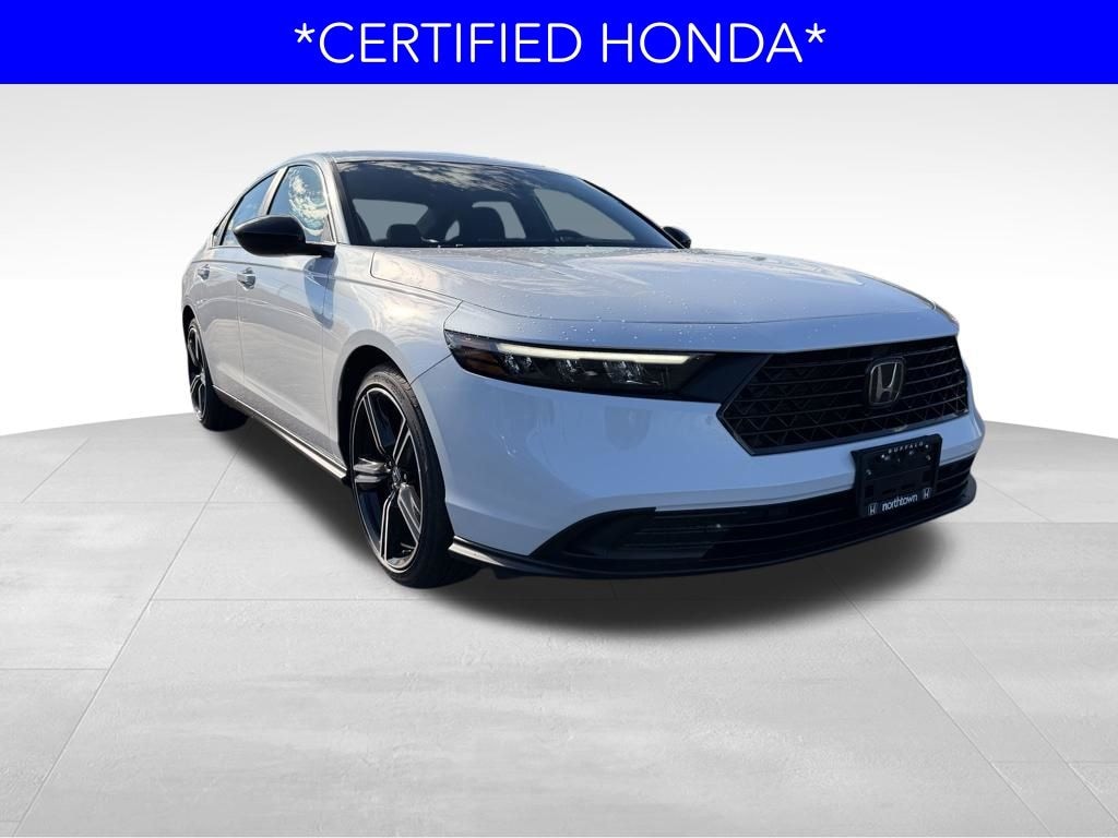 Certified 2025 Honda Accord Hybrid Sport Sedan