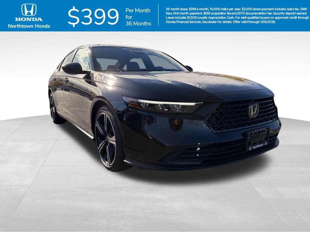 New 2025 Honda Accord Hybrid Sport Sedan