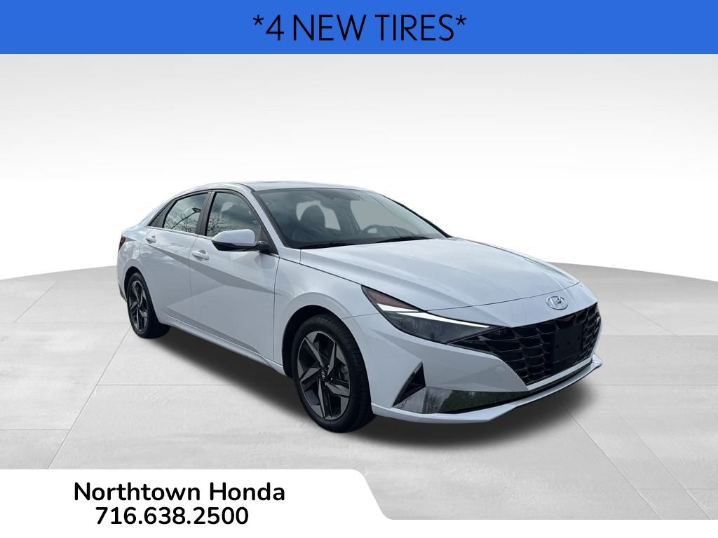 Used 2023 Hyundai Elantra Limited with VIN KMHLN4AJ4PU079331 for sale in Amherst, NY