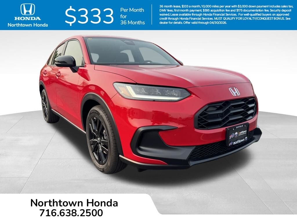 New 2026 Honda HR-V Sport SUV