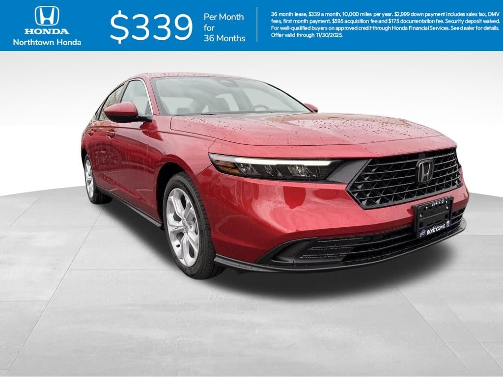 New 2025 Honda Accord LX Sedan