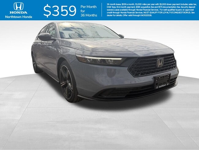 2026 Honda Accord Hybrid Sport Sedan