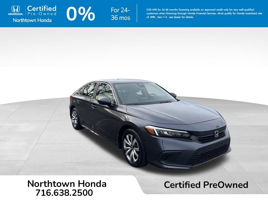 Certified 2023 Honda Civic LX Sedan
