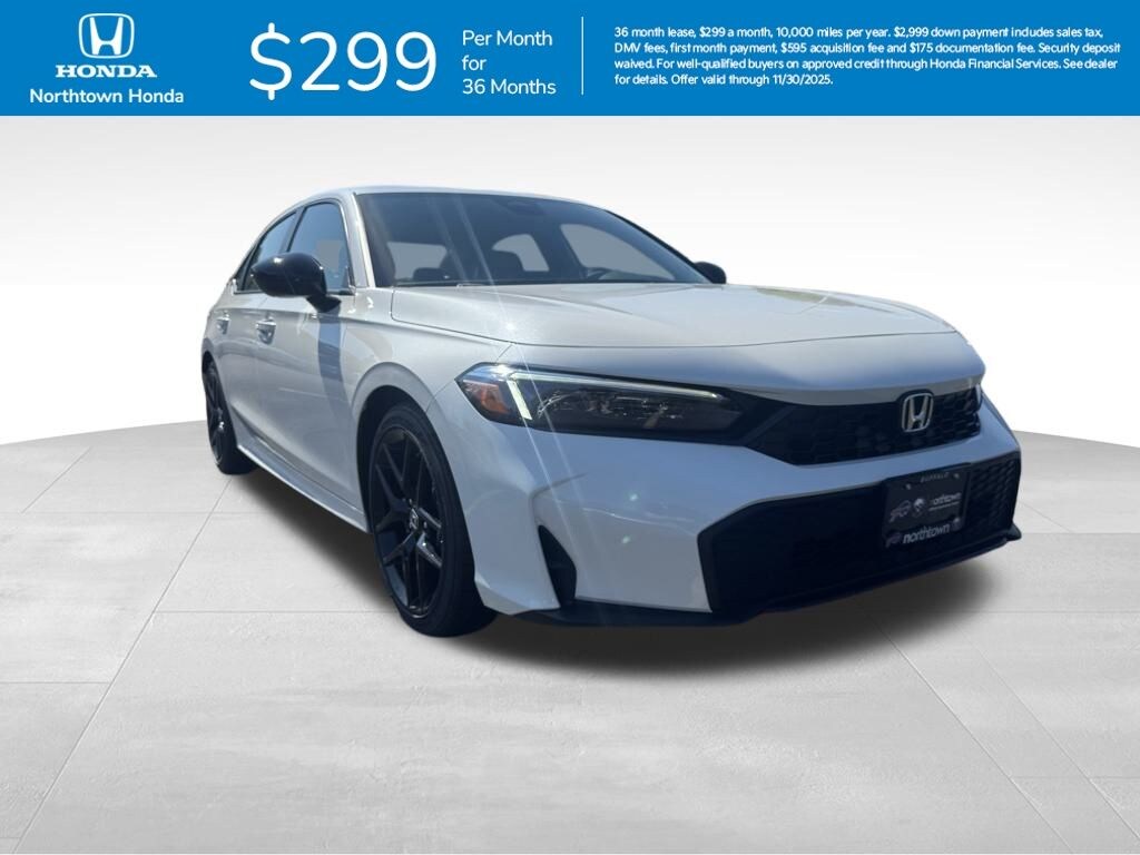 New 2026 Honda Civic Sport Sedan