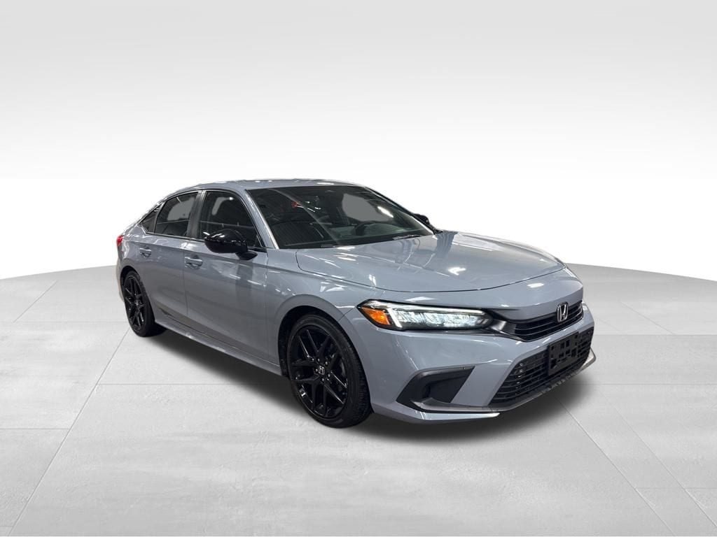 Certified 2022 Honda Civic Sport with VIN 2HGFE2F5XNH590691 for sale in Amherst, NY