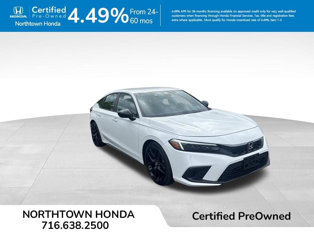 Certified 2023 Honda Civic Sport Hatchback
