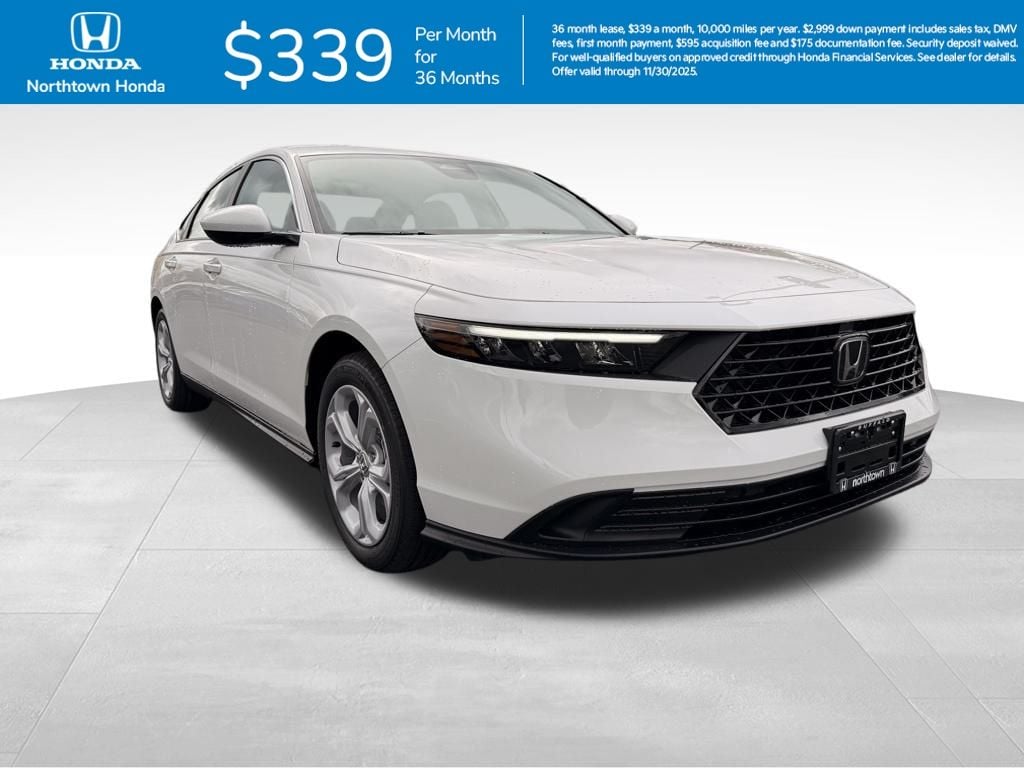 New 2025 Honda Accord LX Sedan