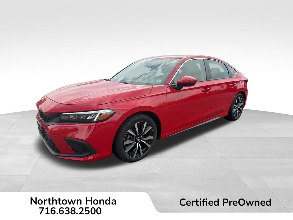 Certified 2024 Honda Civic EX-L Hatchback