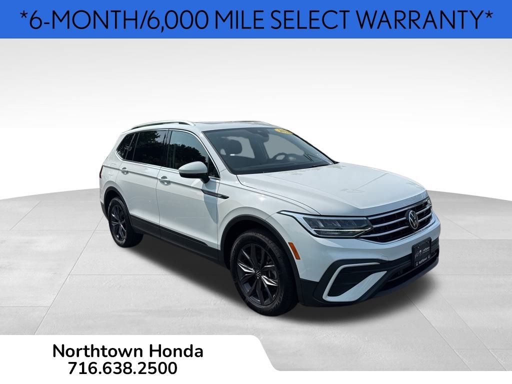Used 2022 Volkswagen Tiguan SE with VIN 3VV2B7AX1NM147456 for sale in Amherst, NY