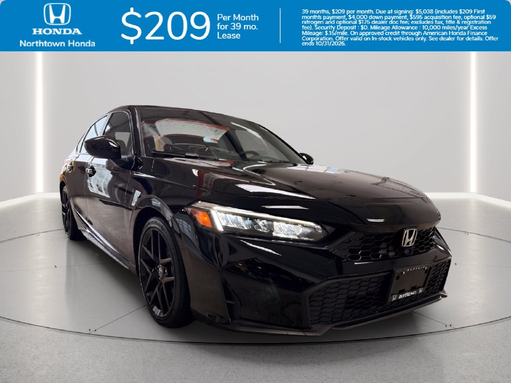 New 2026 Honda Civic Sport Hatchback