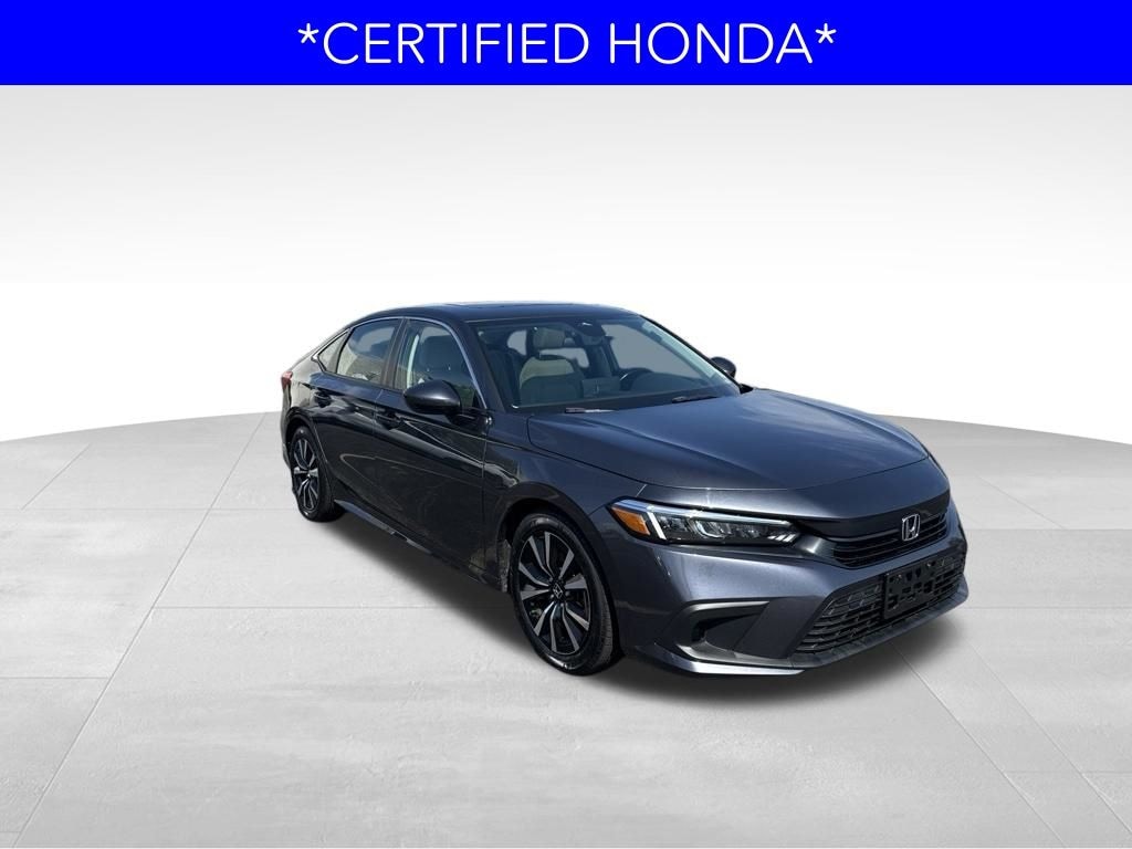 Certified 2023 Honda Civic EX w/BSI Sedan