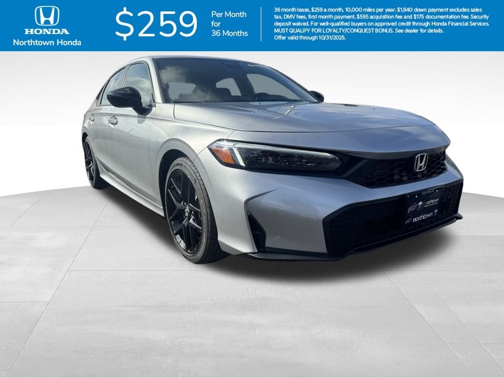 New 2026 Honda Civic Sport Sedan