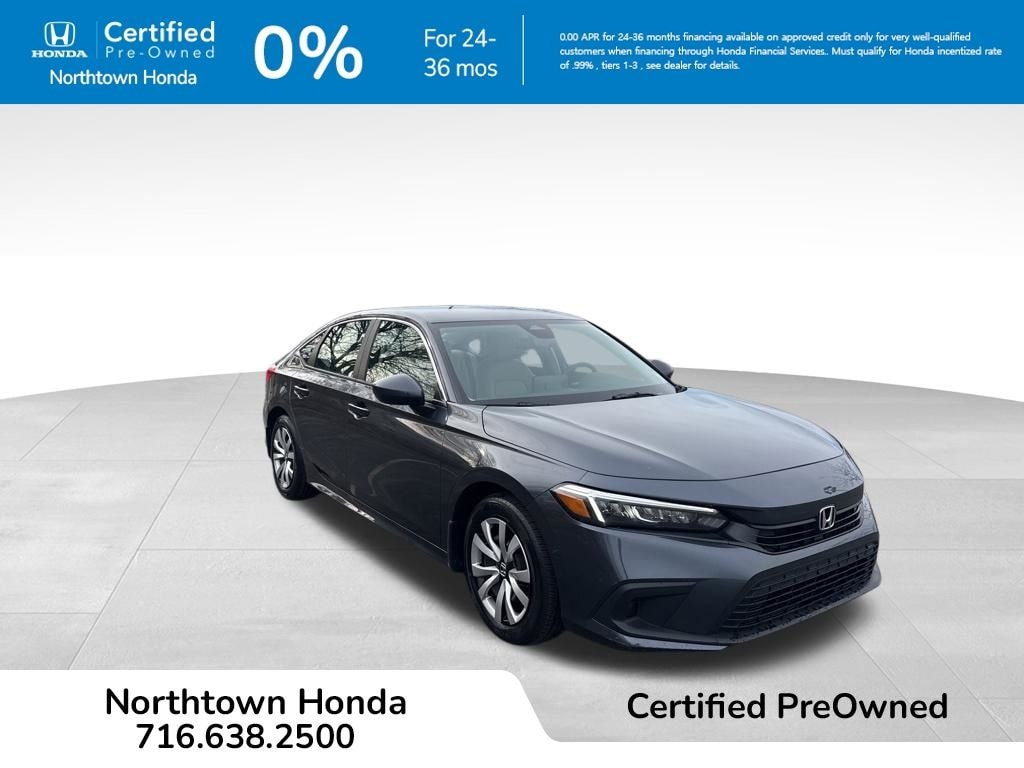 Certified 2023 Honda Civic LX Sedan
