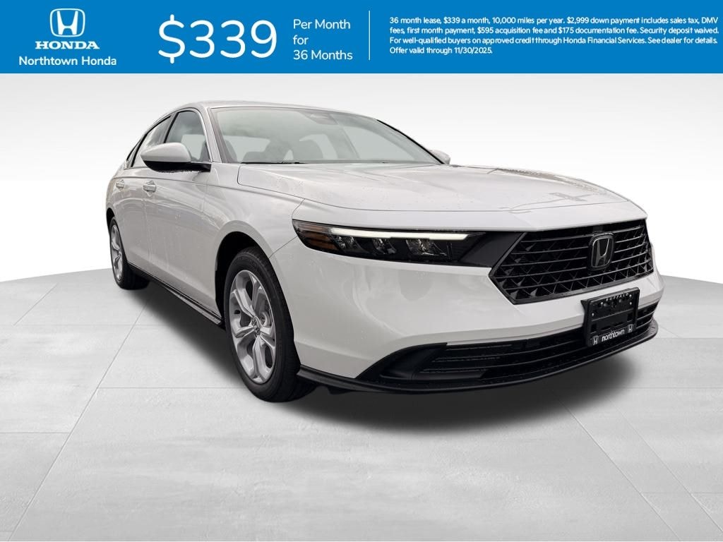 New 2025 Honda Accord LX Sedan
