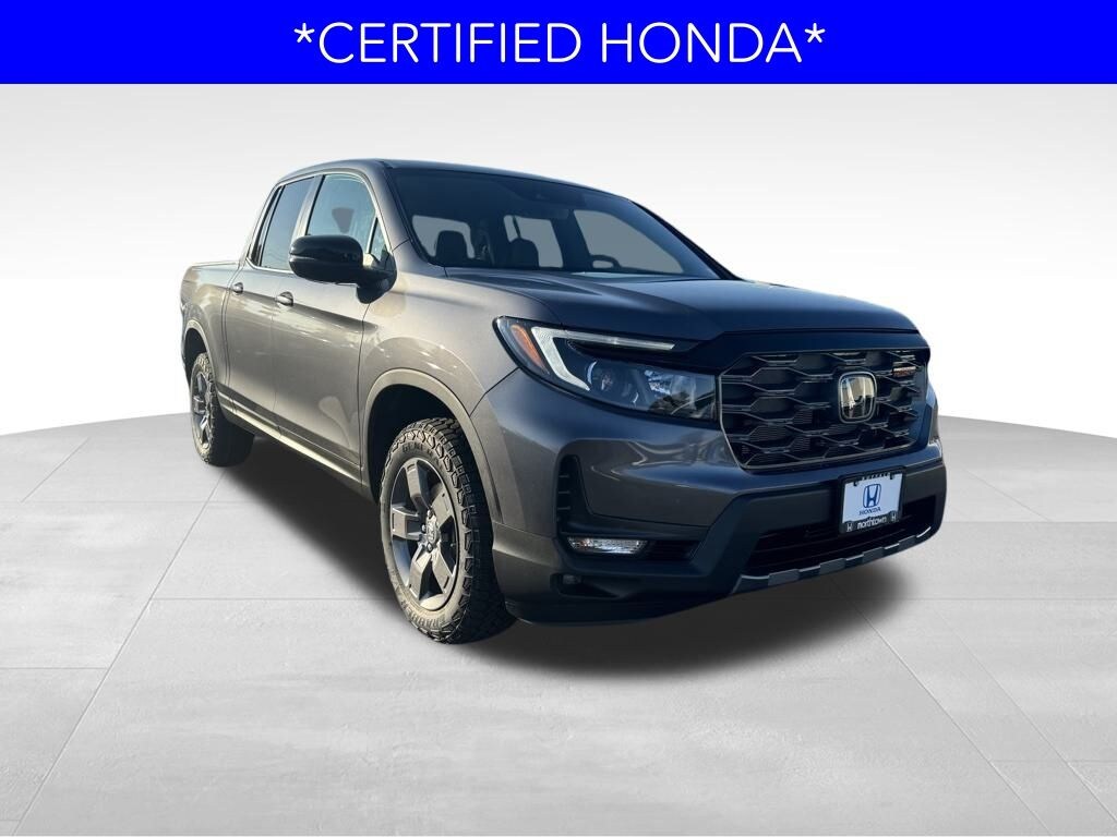 Certified 2025 Honda Ridgeline TrailSport Truck Crew Cab