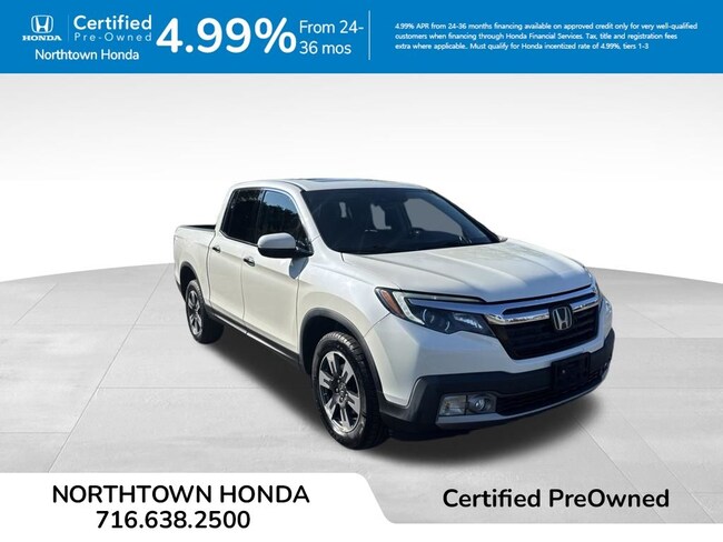 2017 Honda Ridgeline RTL-E AWD Truck Crew Cab