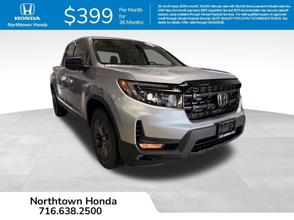 New 2026 Honda Ridgeline Sport Truck