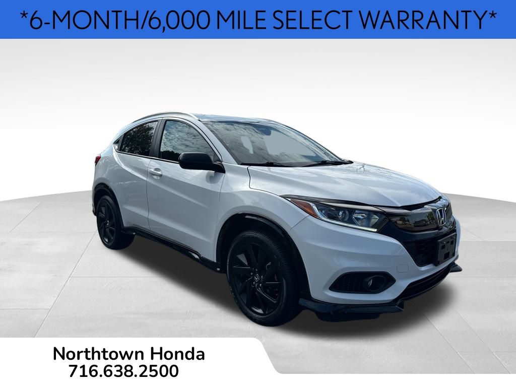 Used 2021 Honda HR-V Sport with VIN 3CZRU6H14MM727909 for sale in Amherst, NY