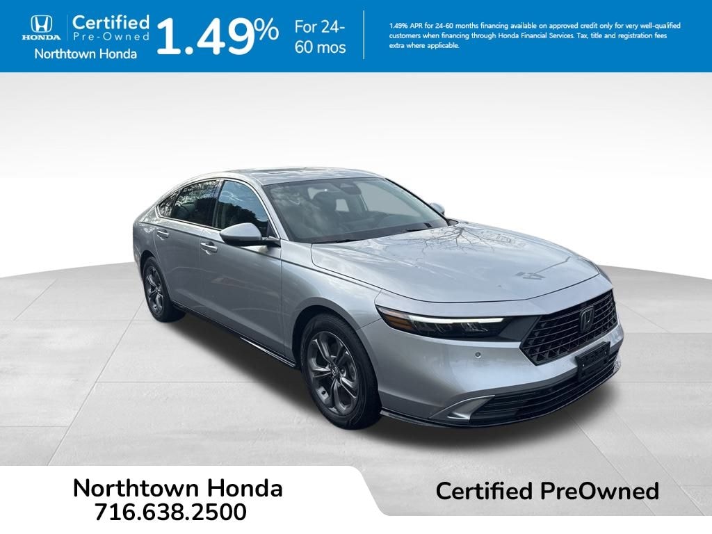 Certified 2024 Honda Accord Hybrid EX-L Sedan
