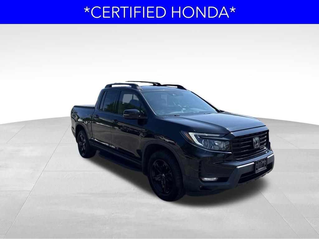 Certified 2021 Honda Ridgeline Black Edition Truck Crew Cab