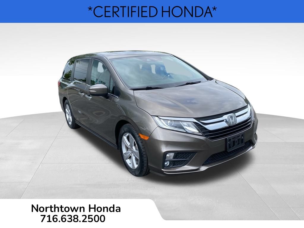 Used 2019 Honda Odyssey EX-L with VIN 5FNRL6H73KB078053 for sale in Amherst, NY