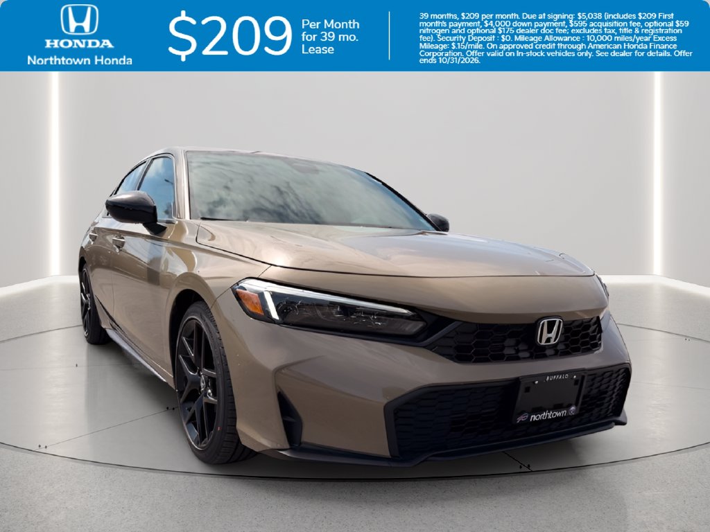 2026 Honda Civic Sport Hatchback