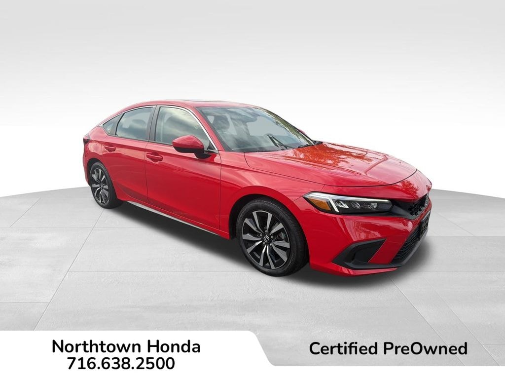 Certified 2024 Honda Civic EX-L Hatchback