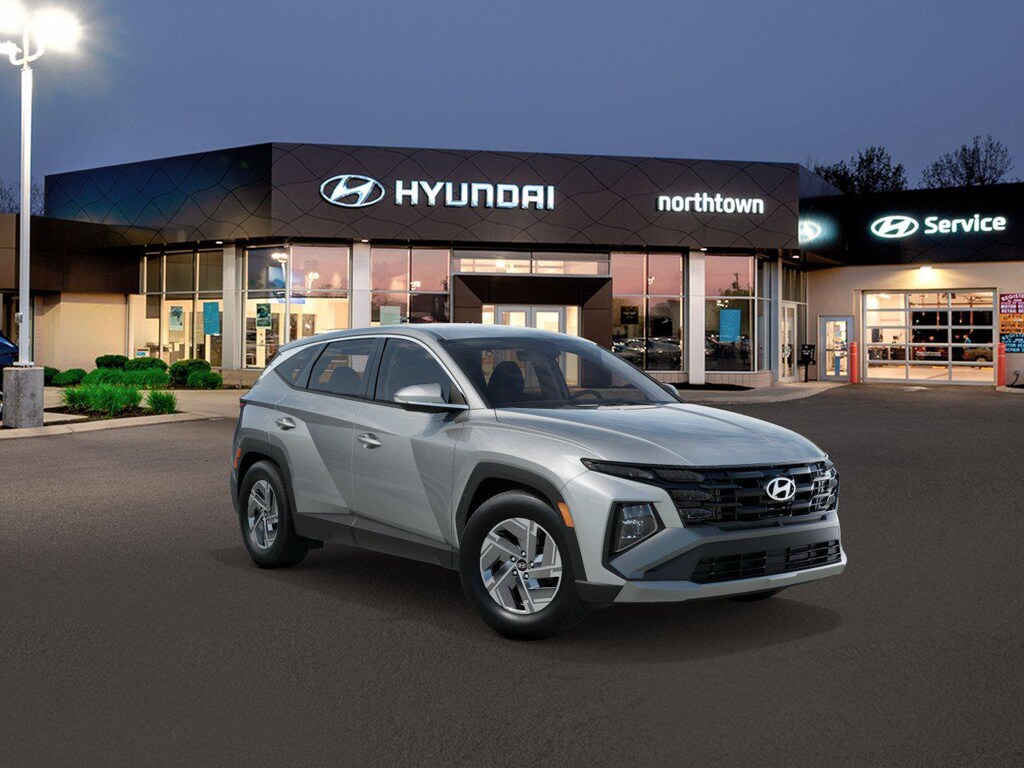 New 2026 Hyundai Tucson Hybrid Blue SUV