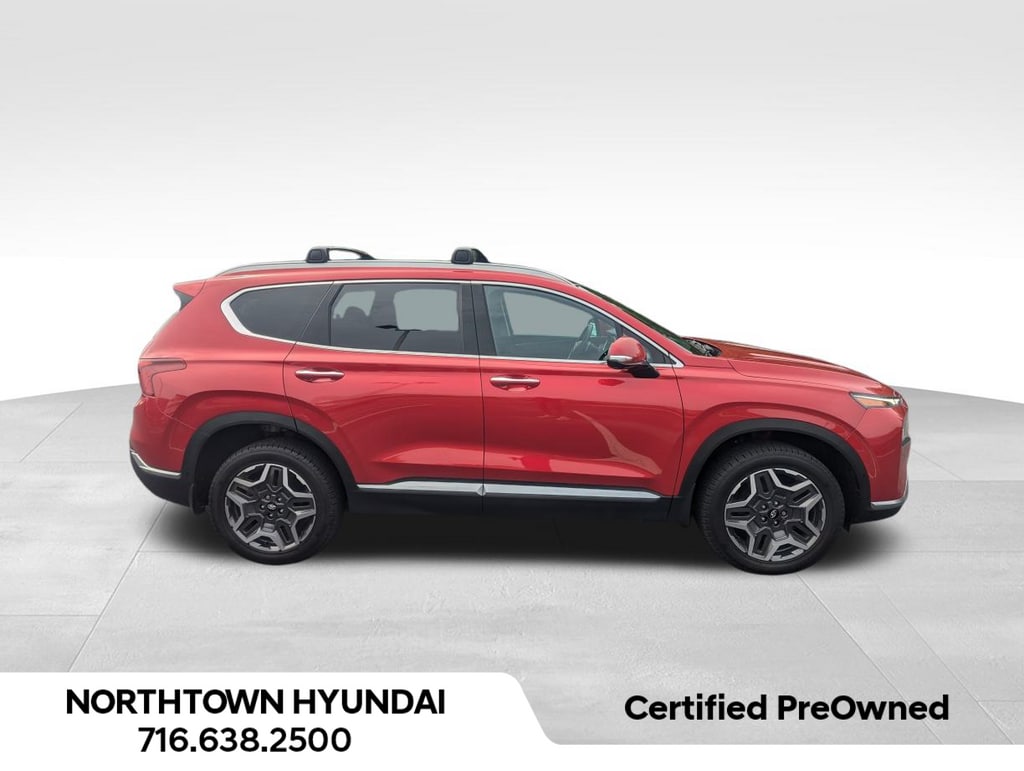 Certified 2022 Hyundai Santa Fe Limited with VIN 5NMS4DAL7NH381219 for sale in Amherst, NY