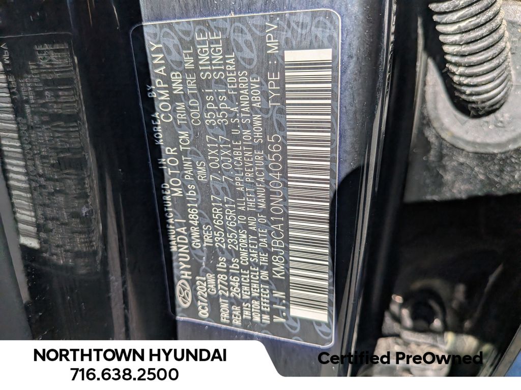 2022 Hyundai Tucson Blue - Photo 35