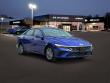 2025 Hyundai Elantra Hybrid Blue Sedan