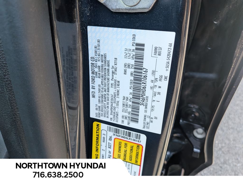 2020 Ford Fusion SE - Photo 38