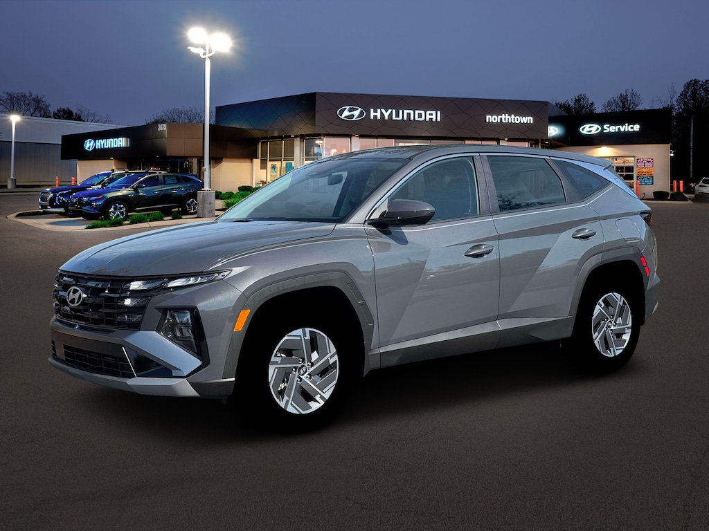 New 2026 Hyundai Tucson Hybrid Blue SUV