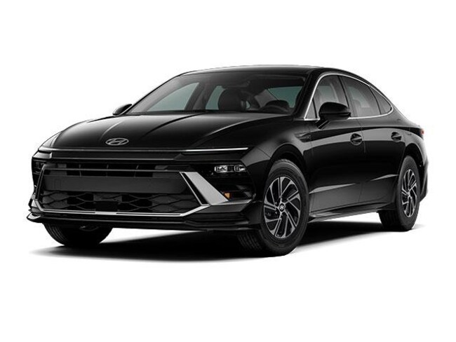 2026 Hyundai Sonata Hybrid Blue Sedan