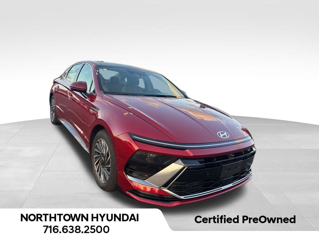 Certified 2025 Hyundai Sonata Hybrid Limited Sedan