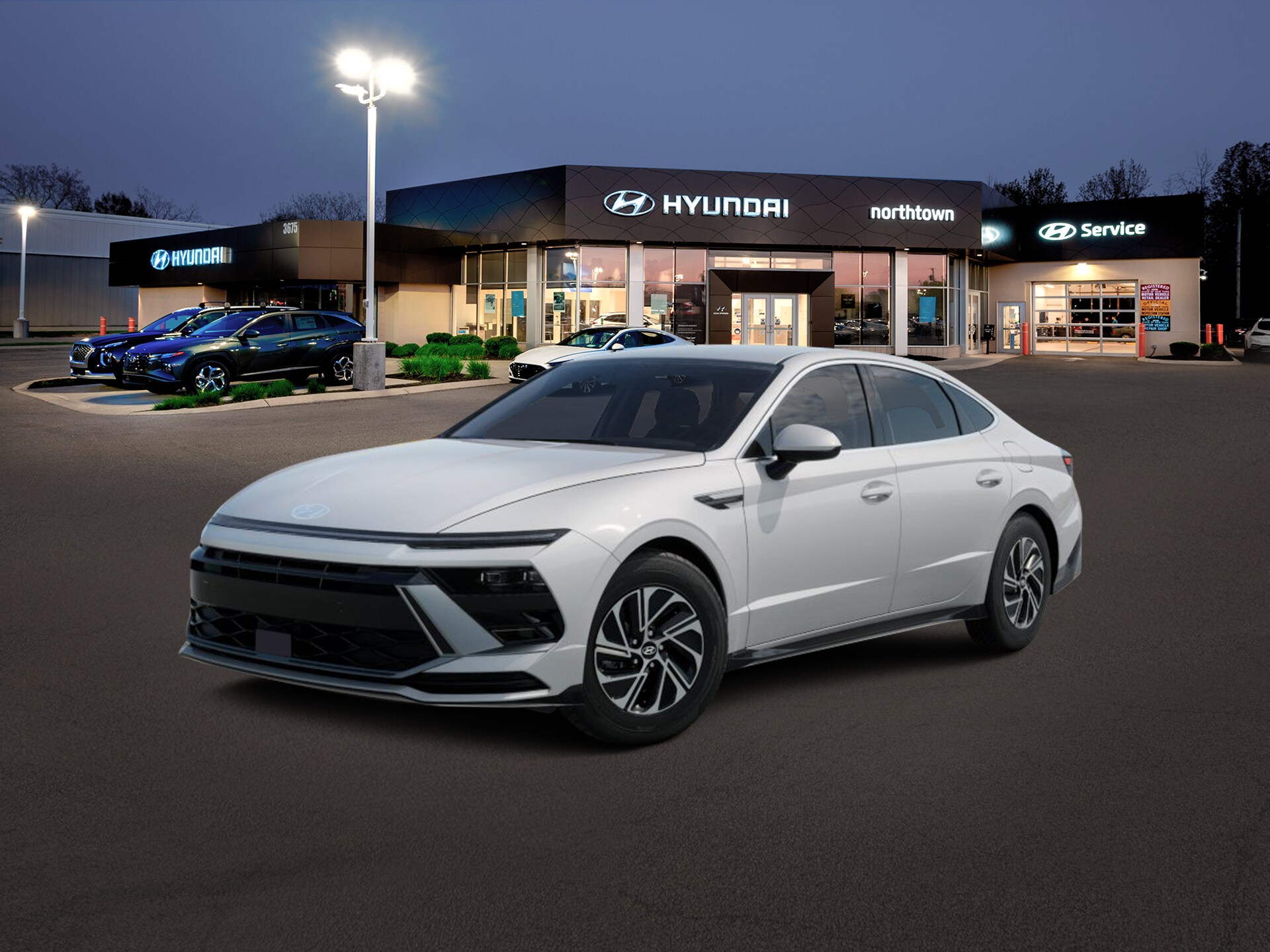 2026 Hyundai Sonata Hybrid Blue photo 2