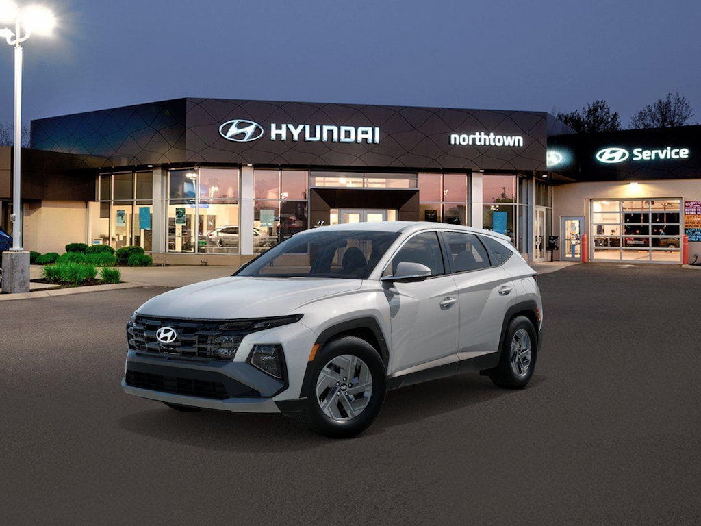 New 2026 Hyundai Tucson Hybrid Blue SUV