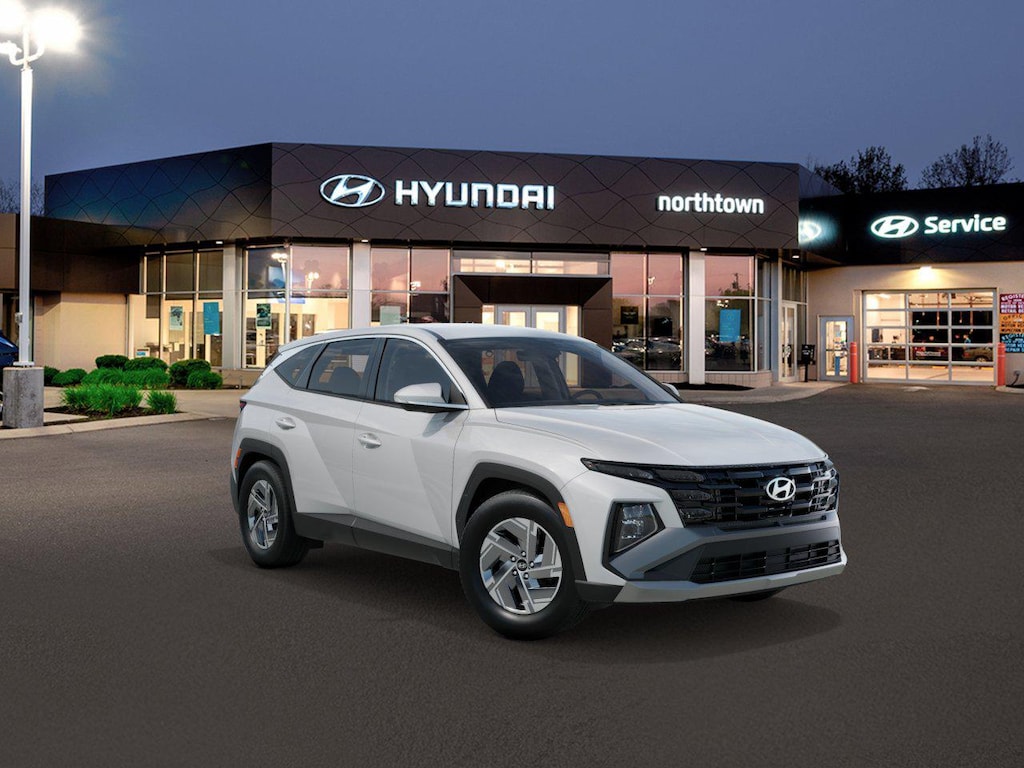 New 2026 Hyundai Tucson Hybrid Blue SUV
